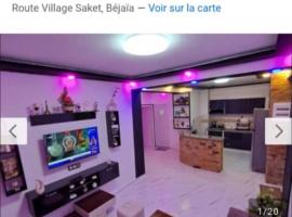 Saket plage, hotel in Bejaïa