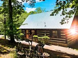 Spacious and Rustic Cabin with a Hot Tub near Copperhill for a Family Getaway in Tennessee