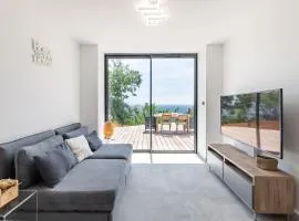Chalet Little Paradise VUE MER, grande terrasse