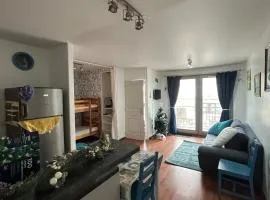 38 m2 apartment, 50 m from beach, balcony