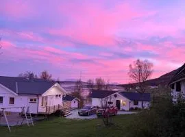 Huset nært blåisvannet