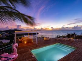 Villa 3 chambres rénovée avec piscine et vue incroyable, ξενοδοχείο σε Friar's Bay