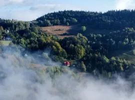 Przysiółek Flądrówka - Dom na odludziu z widokiem na Gorce i Tatry