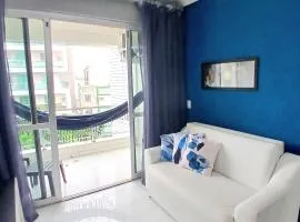 Apt Beira Mar Praia Forte WiFi Ar Garagem Lavaroupa