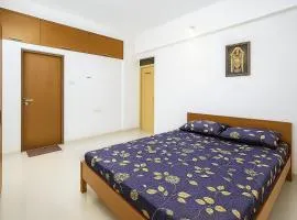 New Spacious 2BHK apartments in Tirupati Near Railway Station with fully equipped kitchen, AC bedrooms, Washing Machine, 24 hours water, caretaker service, and ample space for car parking & ideal for families and pilgrims