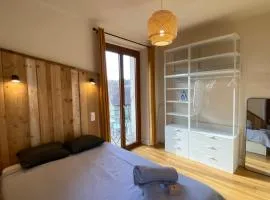 Le coconing avec balcon et parking