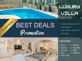Ha Long 6BRS Beach Villa With Pool, Jacuzzi and Sauna