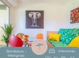 Le Mérignac Cozy Corner - T3 & Terrasse, hotel a Mérignac