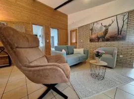 Ferienhaus "WaldLust" - Waldrandlage - Haustierfreundlich