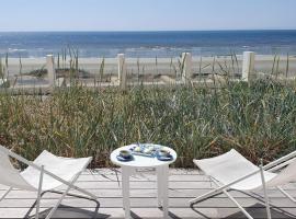 Joli studio Hardelot face mer, à 100m du centre-ville!、アルドロ・プラージュのホテル