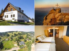 Chata Nisanka, golfový hotel v destinaci Bedřichov