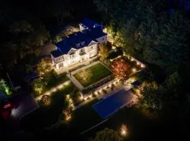 Lavish Boston Mansion Pool, Gardens, Games, Pond!