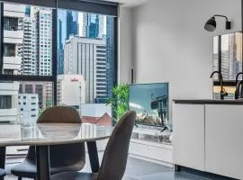 The Outlook 2BR City View Apartment on Bourke St