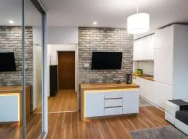 Śliczny Apartament obok Manufaktury na wyłączność, parter, blok, parking , blisko ZOO , Aquapark