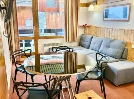 Charming 1 bedroom with spa - La Plagne 1800