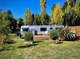 Peaceful Farm Airstream Camper Retreat - Hot Tub