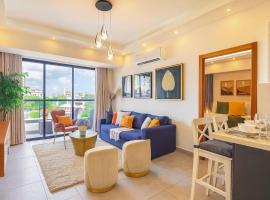 Cozy 1BR Condo, Pool, Gym, condo σε Ensanche Quisqueya
