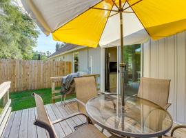 Wayland Retreat with Deck Walk to Downtown!, hotel in Wayland