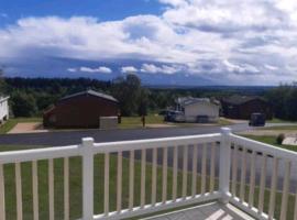 The View Point Northumberland, chalet de montaña en Newton on the Moor