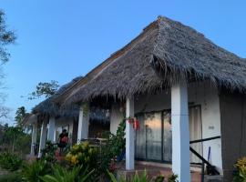 Verani Beach Lodge, overnachting in Makangale