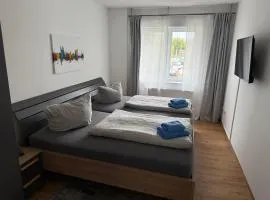 Tolles Apartment in Magdeburg-Salbke mit Balkon und WiFi