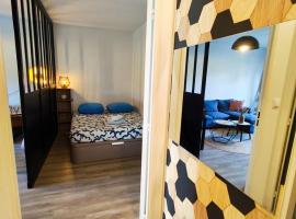 Suite Drop and Dodo - 2 personnes - Colombier Arsenal - Second Lodge - Rennes, chal&eacute; alpino em Rennes