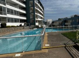 Concon vista al mar en Costa Lilenes hasta 6 personas, Hotel in Valparaíso