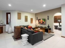 Panoramic sea view North cost bophut night market