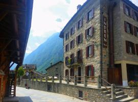 Indren Hus, hotell i Alagna Valsesia