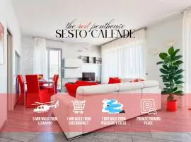 the RED penthouse - Leonardo MXP Lake Maggiore private park