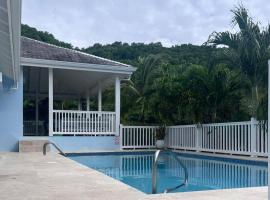 Luxury Villa-Sleeps 6-Private Pool, hotel in Jolly Harbour
