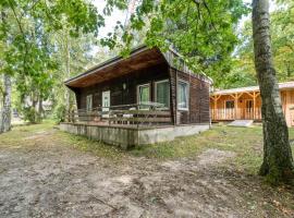 Bungalow 15 - Finnhütte, holiday park in Quitzdorf