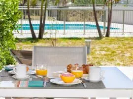 SALT 6 Sur la plage de la BaieOrientale, appart 1ch