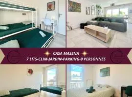 Casa Masena - 9 personnes, CLIM, Jardin, 7 lits, 2 WC
