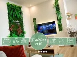 L'atelier vert - Suite Luxe, SPA, Proche Hypercentre - Classé 4 étoiles