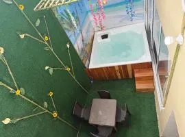 FULL HOUSE CON JACUZZI y ZONA BBQ