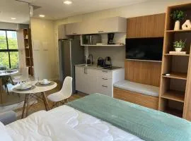 Loft moderno e completo próximo a Vila Germânica