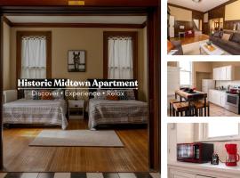 Historic Midtown Apartment, hotel in Memphis