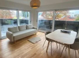 Luxury Apartment with Balcony & Free Parking