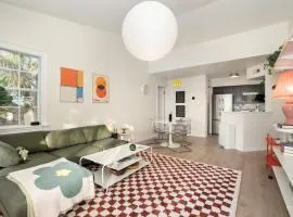 Modern Bauhaus Condo with Pool