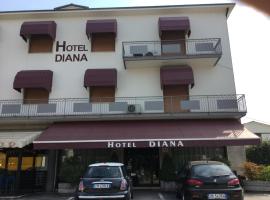 Albergo Diana, hotel med parkering i Legnaro