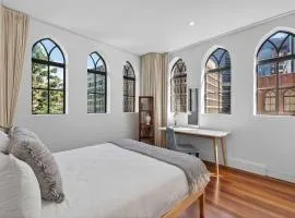 Split Level City Loft with Private Balcony