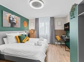 NAMASTÉ Homes - Ferienwohnung mit Balkon - Garage
