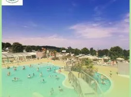 H147-Mobilhome cosy 2 chambres 4 personnes camping 5 étoiles