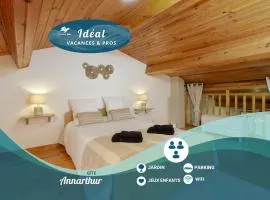 Gîte Annarthur - parking & jardin - Chelona'Loc