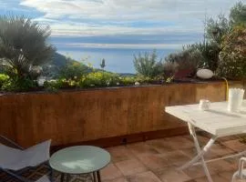 studio vue mer la turbie