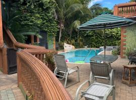 Hidden oasis，曼德維爾的住宿