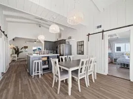 Beach house with fire pit, game room and massive deck with wonderful ocean views