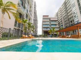 Nuevo apto familiar cerca al mar