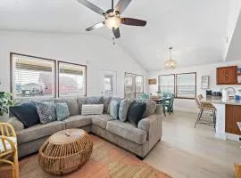 Cozy beach house with ocean views, fire pit and game room